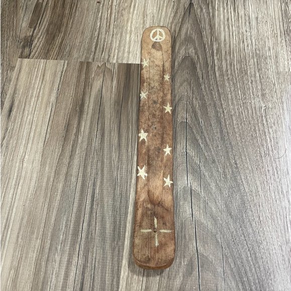 Gold Starry Peace Incense Holder - Picture 2 of 7